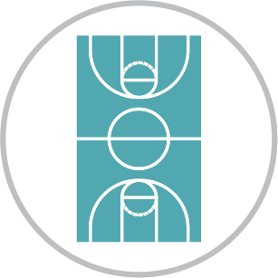 Basketball Court amenities in Godrej Habitat