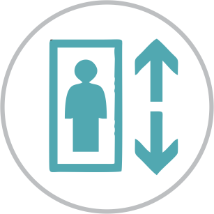 High Speed Elevators amenities in Cyberthum